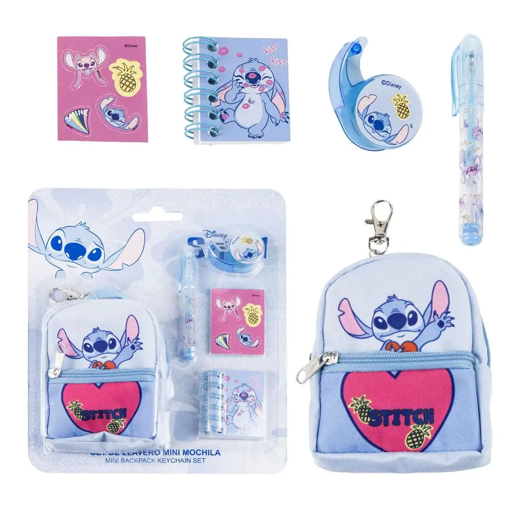 Disney Stitch Papírnictví mini batoh sada fotografii produktu