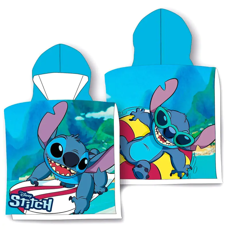 Disney Stitch Surf bavlněné pončo osuška fotografii produktu