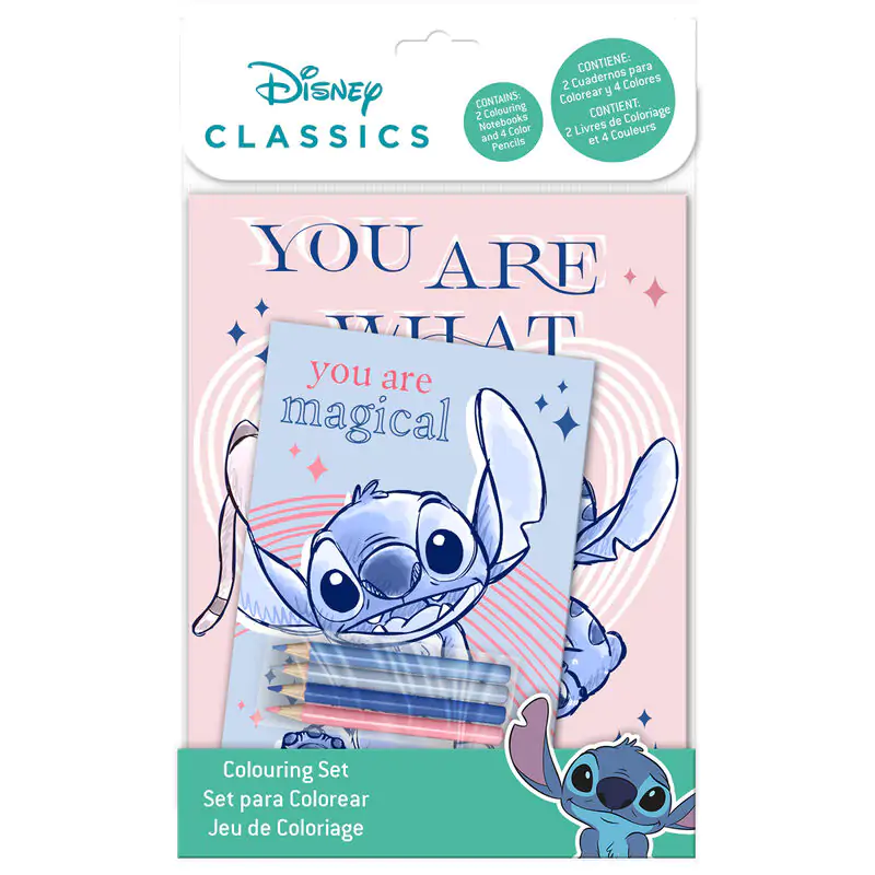 Disney Stitch omalovánkový set fotografii produktu