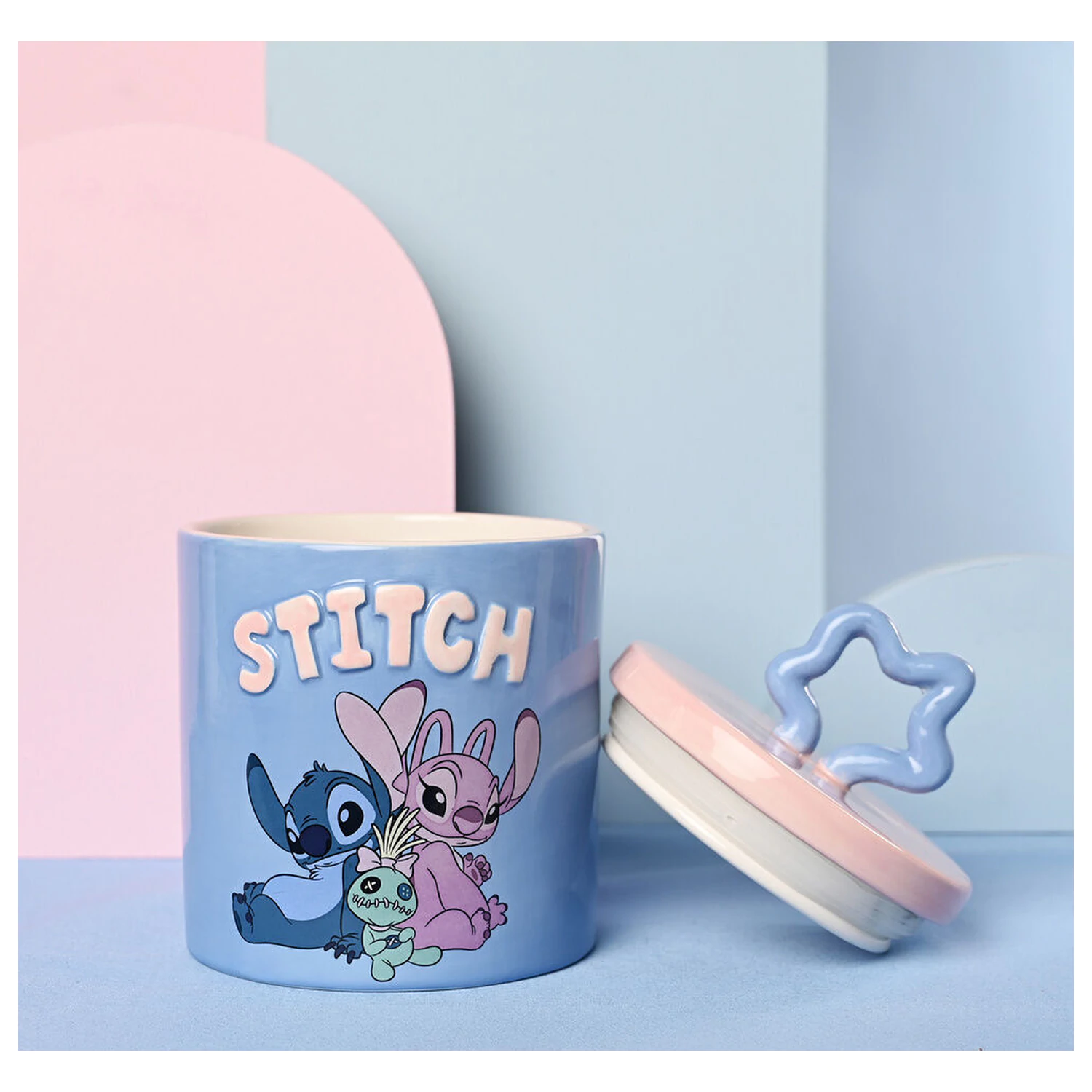 Disney Stitch úložná sklenice fotografii produktu