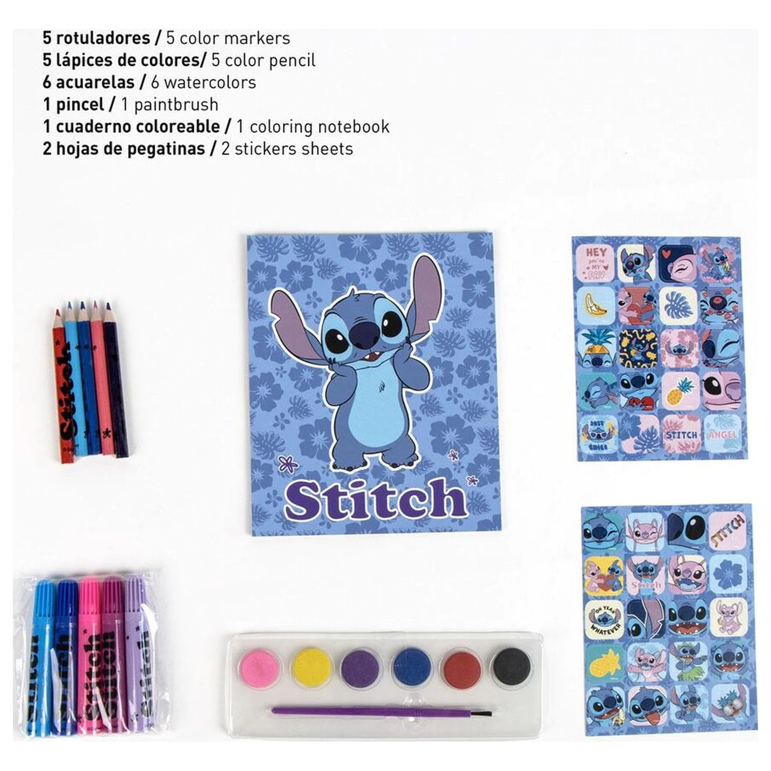 Disney Stitch batoh papírnická sada fotografii produktu