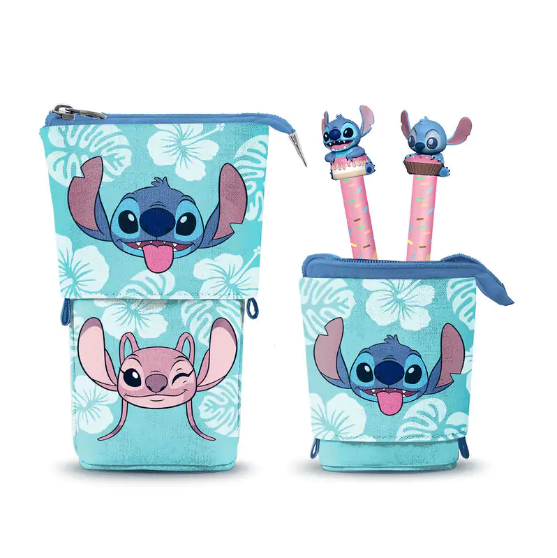 Disney Stitch pouzdro na tužky + tužka + pero fotografii produktu