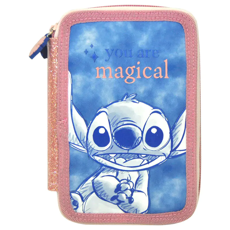 Disney Stitch trojité pouzdro na tužky fotografii produktu
