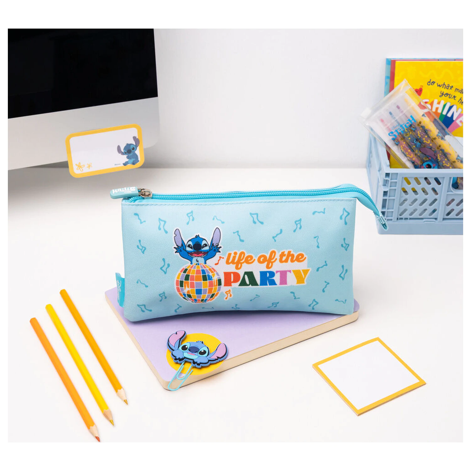 Disney Stitch trojitý penál fotografii produktu