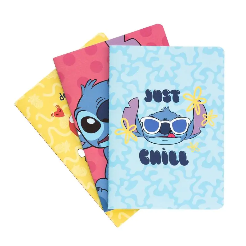 Disney Stitch Tropical balení 3 A5 zápisníky fotografii produktu