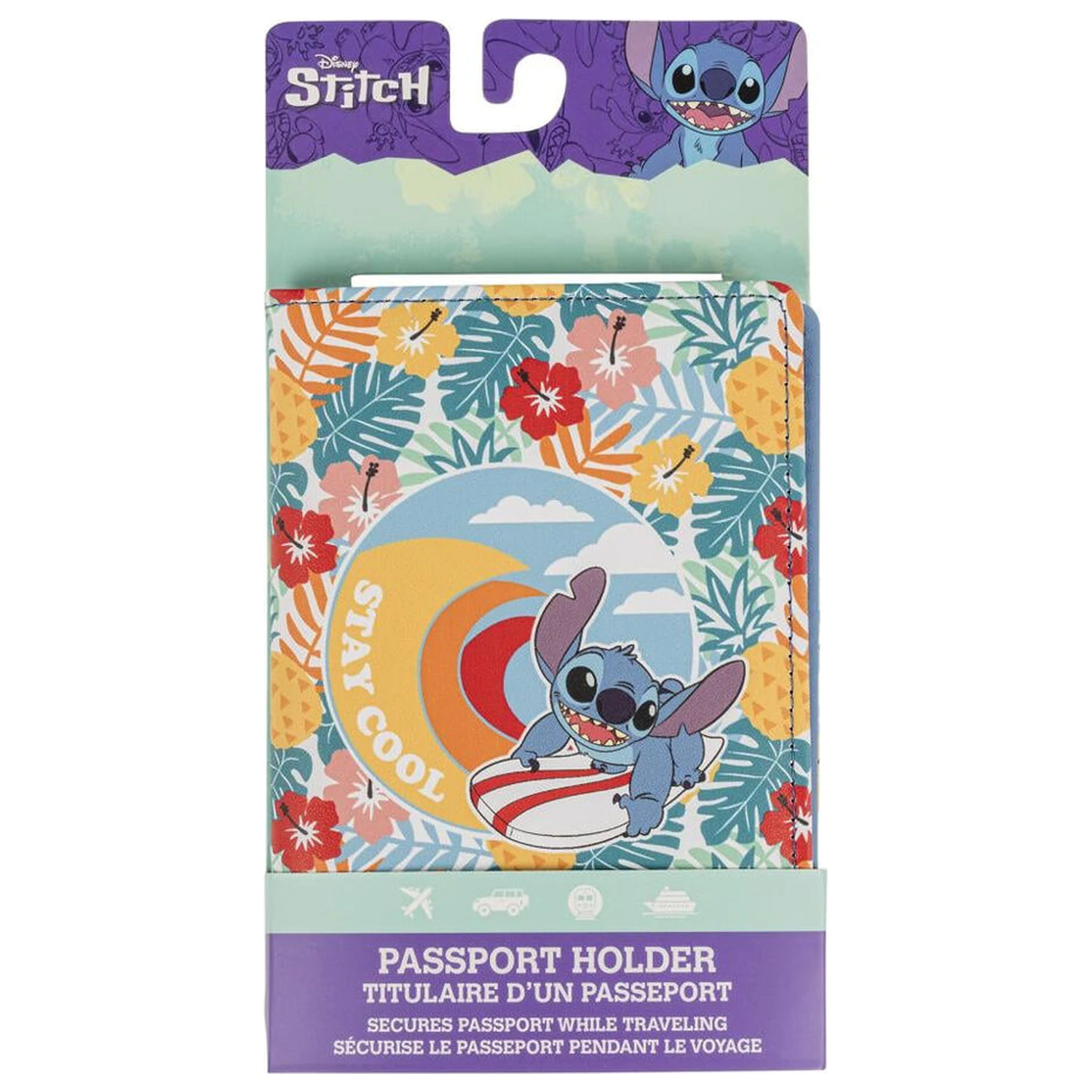 Disney Stitch pouzdro na pas fotografii produktu