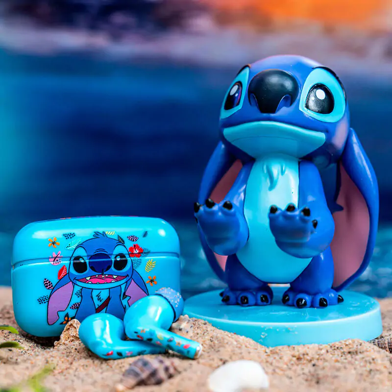 Disney Stitch Bezdrátová sluchátka & mini cable guy fotografii produktu