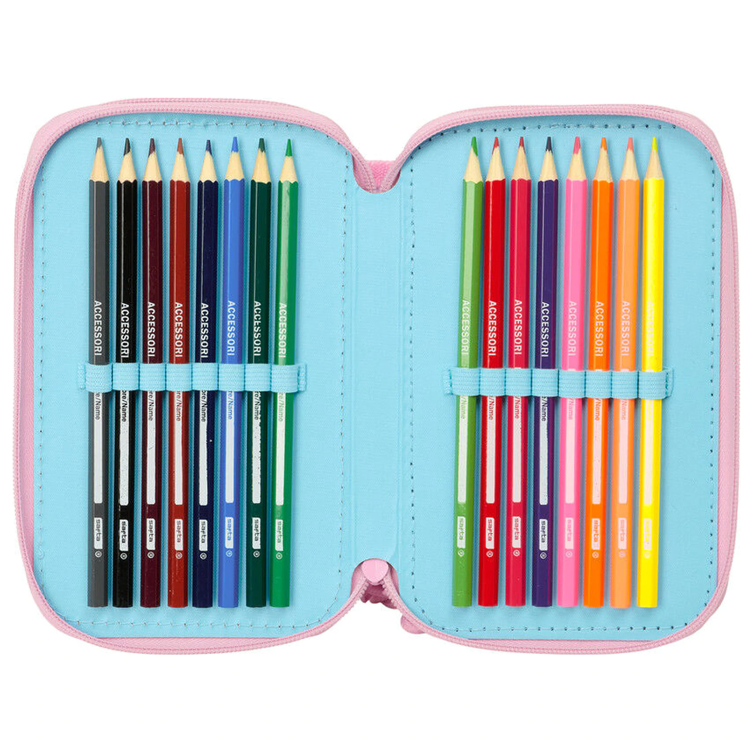 Disney Stitch Waves trojité pouzdro na tužky 37 kusů fotografii produktu