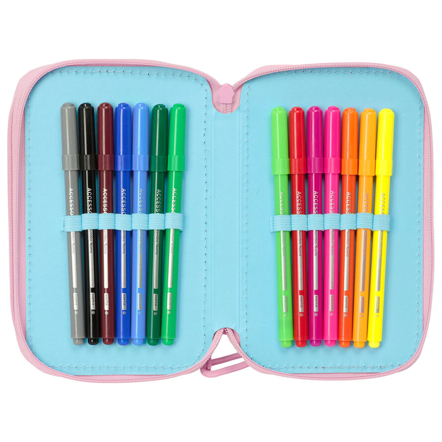 Disney Stitch Waves trojité pouzdro na tužky 37 kusů fotografii produktu