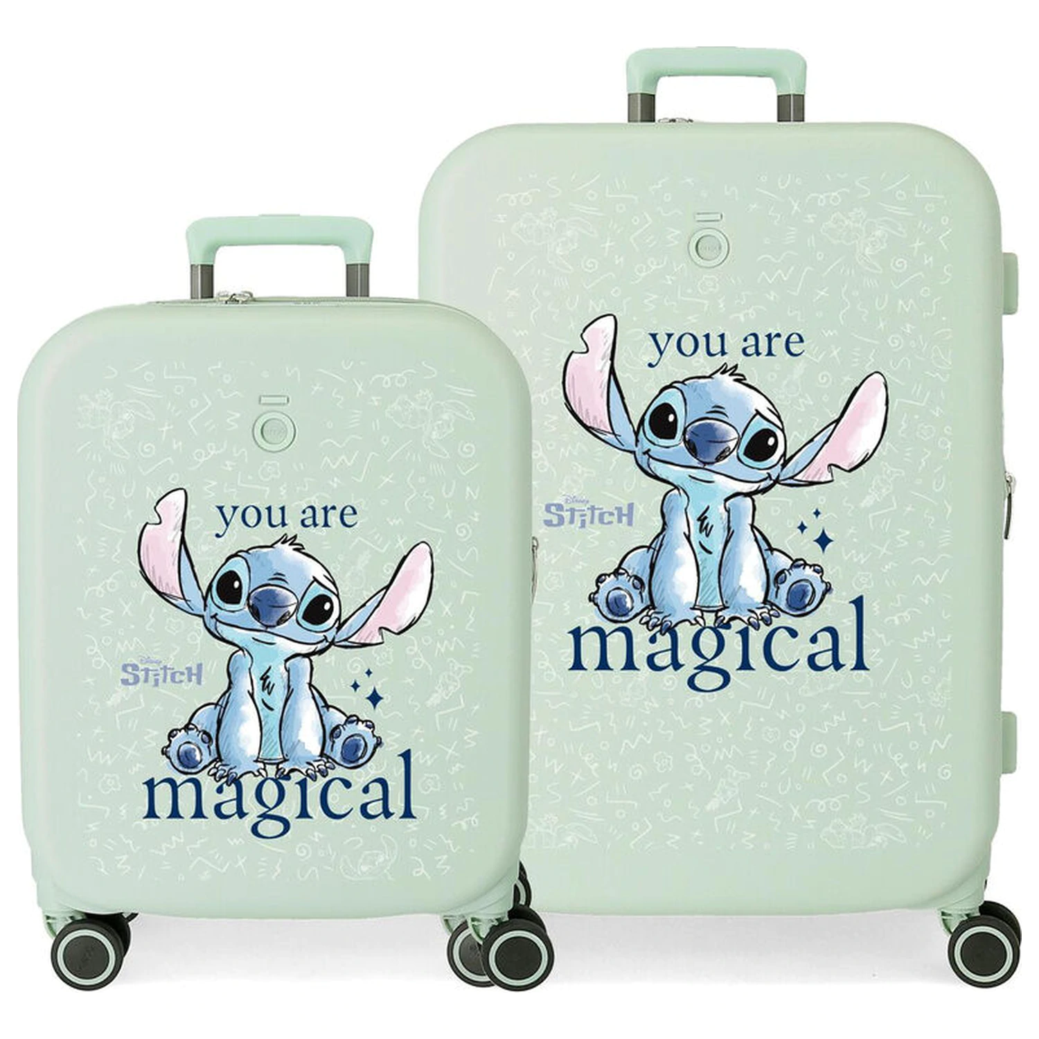 Disney Stitch You Are Magical Set 2 ABS trolley kufry 55-70 cm fotografii produktu