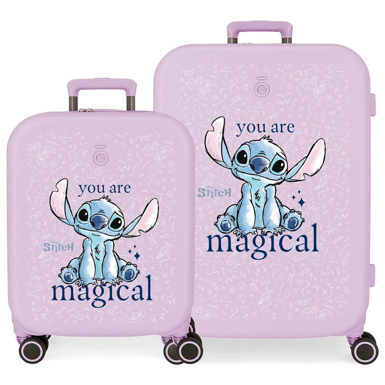 Disney Stitch You Are Magical Set 2 ABS kufry na kolečkách 55-70cm fotografii produktu