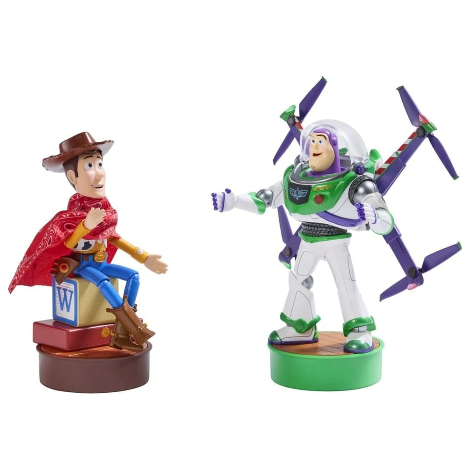 Disney interaktivní robotická hračka Toy Story 5 sada - Buzz Lightyear a Woody (Hi-Tech Edition) *německá verze* fotografii produktu