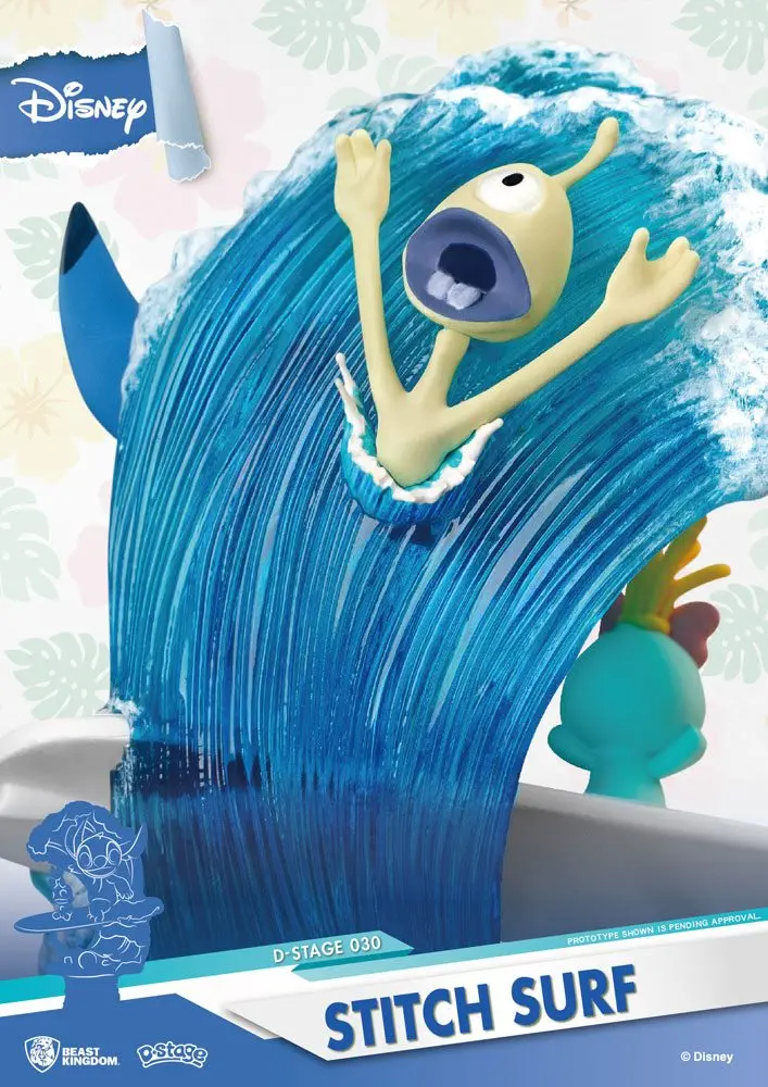 Disney Summer Series D-Stage PVC Diorama Stitch Surf 15 cmDisney Letní Série D-Stage PVC Diorama Stitch Surf 15 cm fotografii produktu