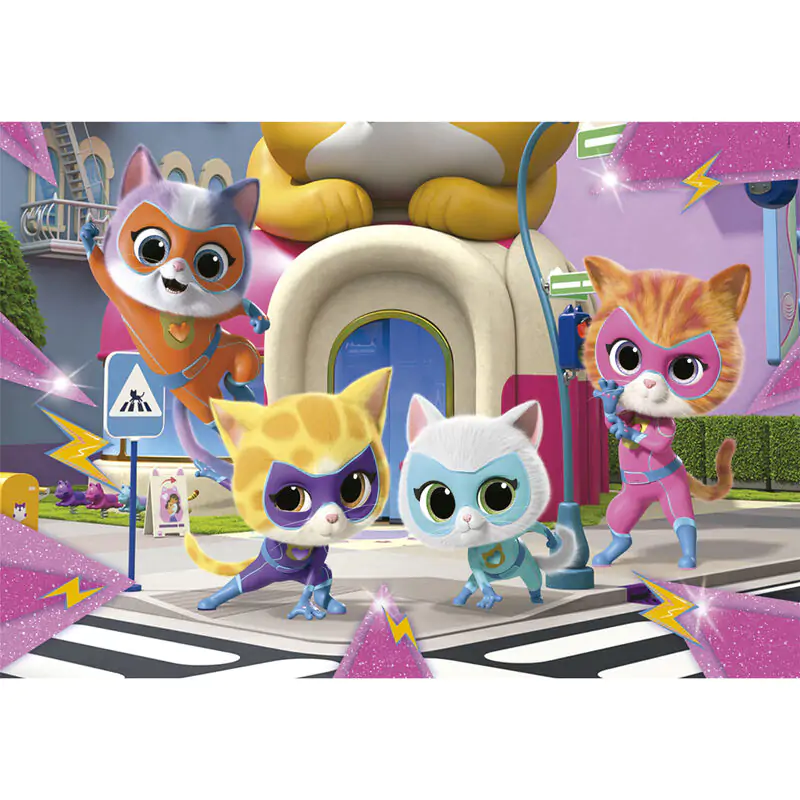 Disney SuperKitties puzzle 2x20 dílků fotografii produktu