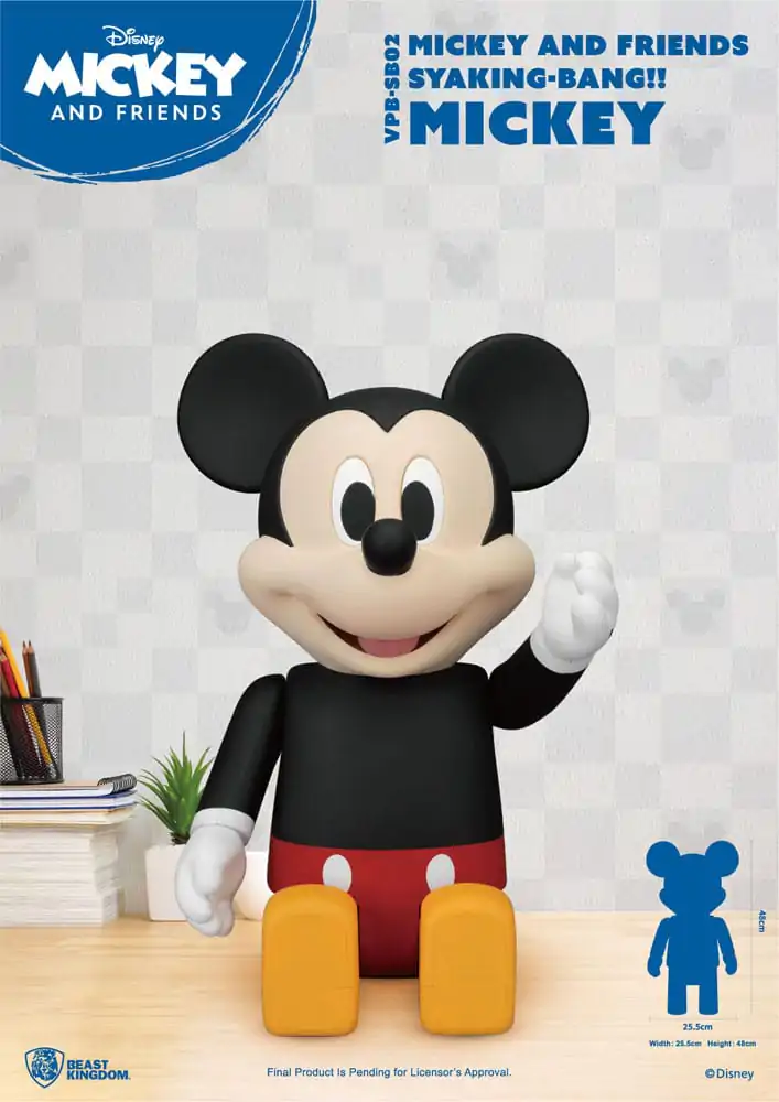 Disney Syaing Bang vinylová pokladnička Mickey a přátelé Mickey 48 cm fotografii produktu