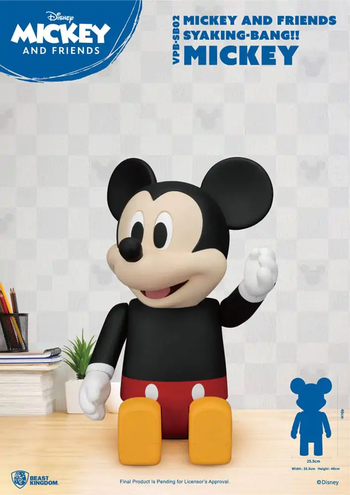 Disney Syaing Bang vinylová pokladnička Mickey a přátelé Mickey 48 cm fotografii produktu