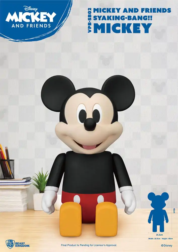 Disney Syaing Bang vinylová pokladnička Mickey a přátelé Mickey 48 cm fotografii produktu