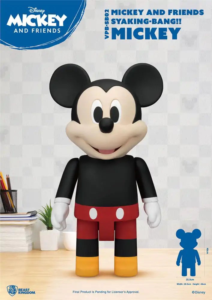 Disney Syaing Bang vinylová pokladnička Mickey a přátelé Mickey 48 cm fotografii produktu