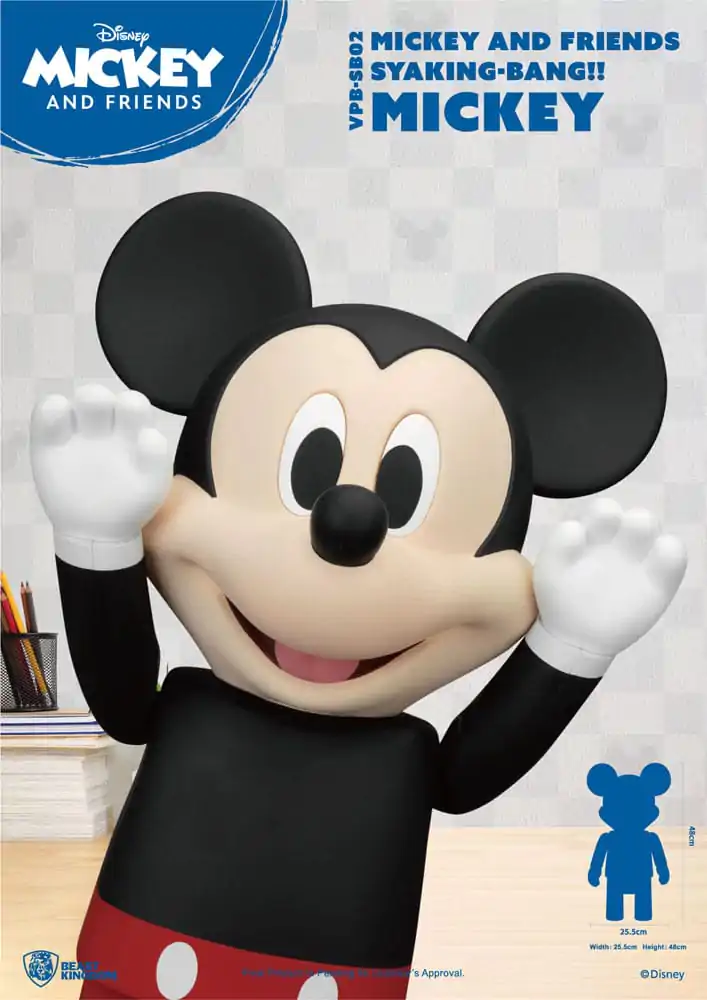 Disney Syaing Bang vinylová pokladnička Mickey a přátelé Mickey 48 cm fotografii produktu