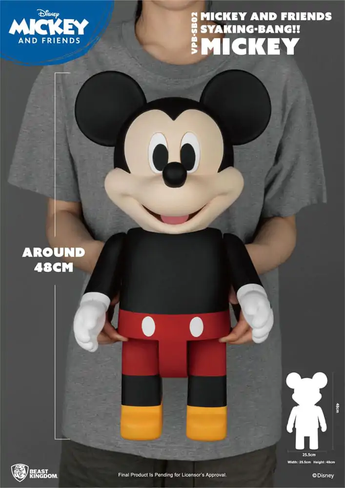 Disney Syaing Bang vinylová pokladnička Mickey a přátelé Mickey 48 cm fotografii produktu