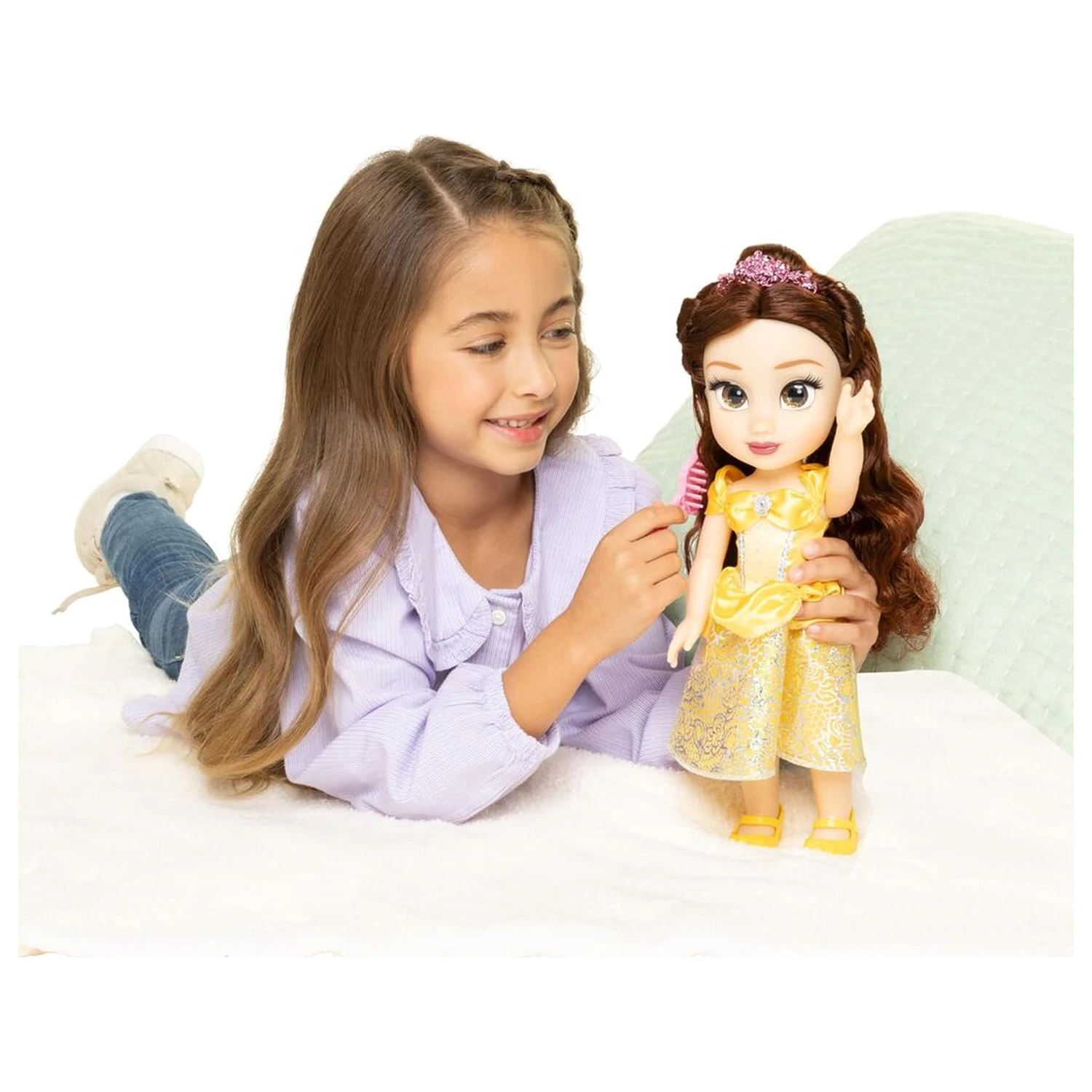 Disney Beauty and the Beast Bella panenka 38 cm fotografii produktu