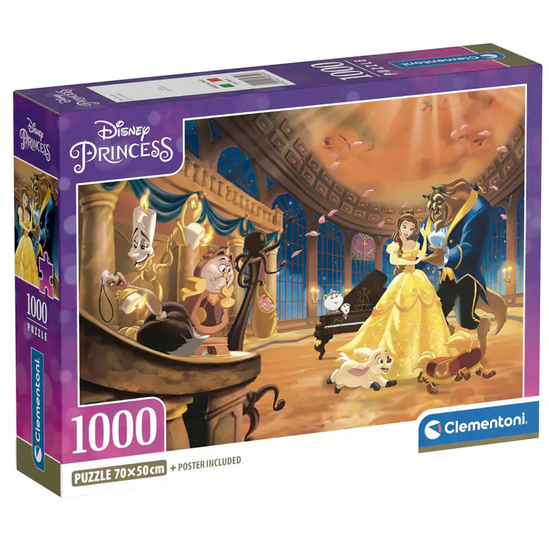 Disney Beauty and the Beast puzzle 1000 dílků fotografii produktu