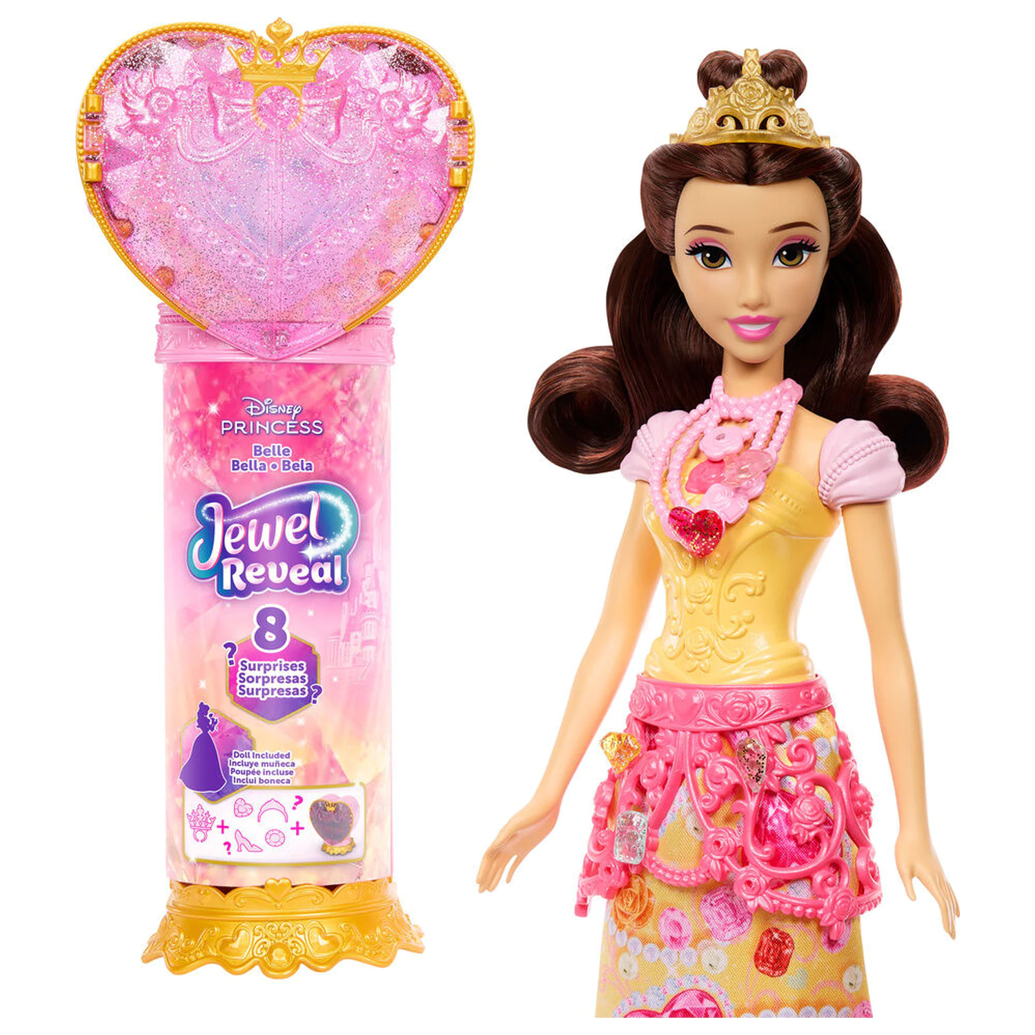 Disney Beauty and the Beast Reveal Belle panenka fotografii produktu