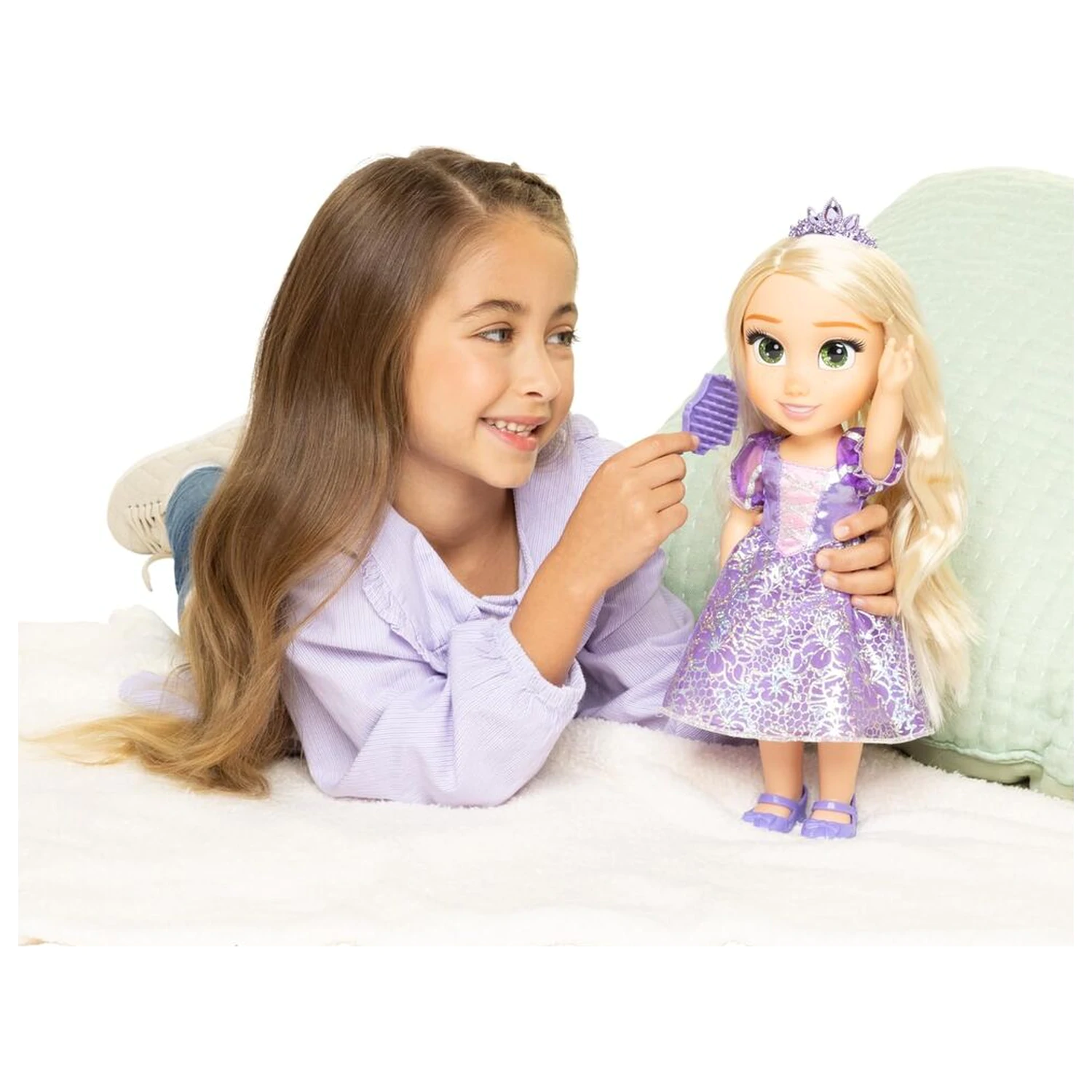 Disney Tangled Rapunzel panenka 38cm fotografii produktu