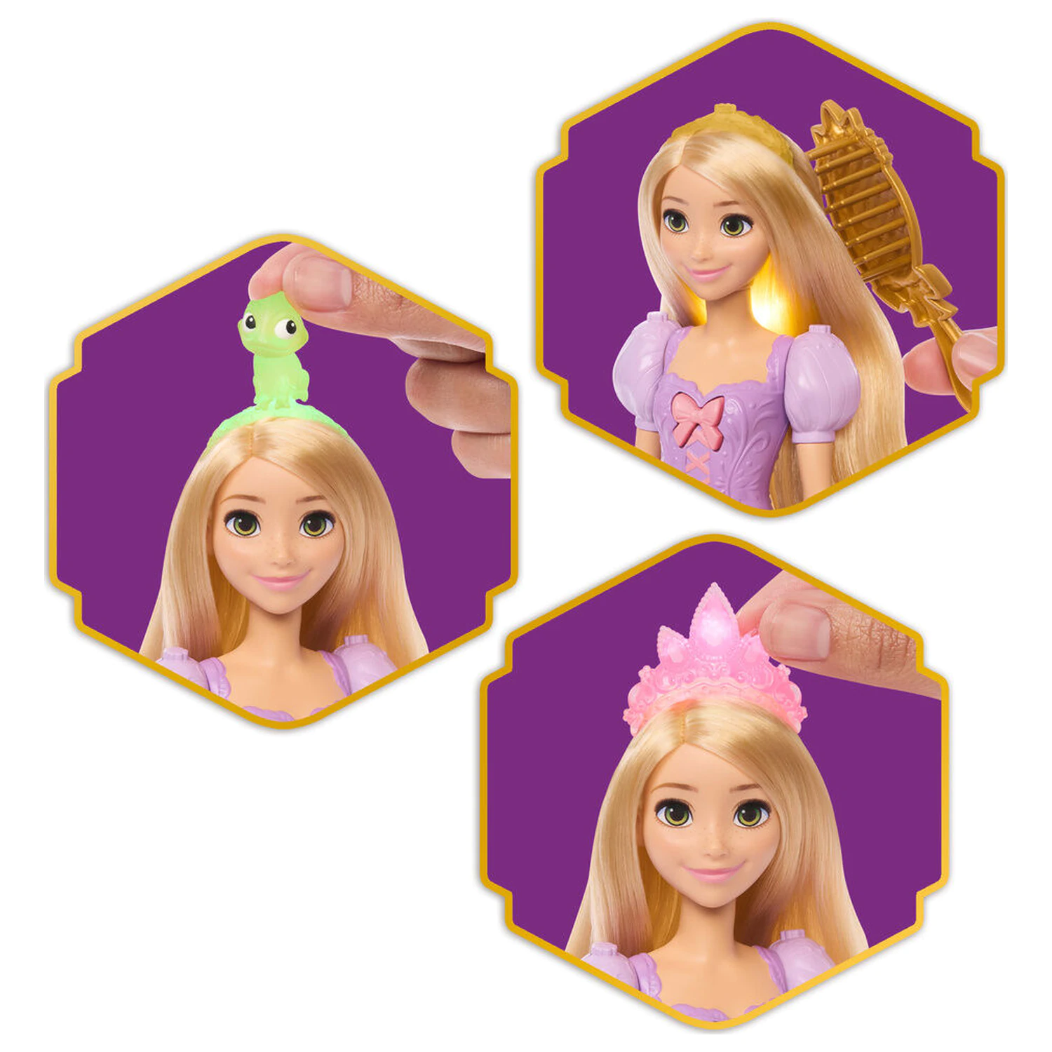 Disney Tangled Reveal Rapunzel panenka fotografii produktu