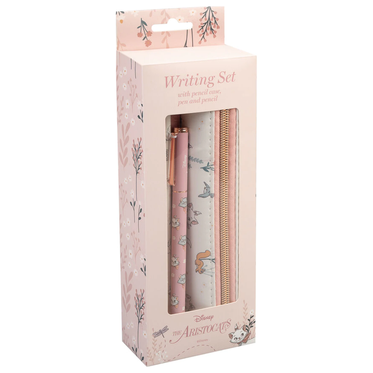 Disney The Aristocats Bonjour Marie Set pouzdro na tužky + pero + tužka fotografii produktu