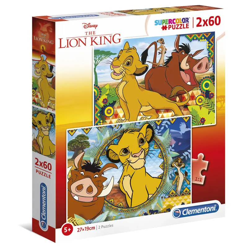 Disney The Lion King puzzle 2x60 dílků fotografii produktu