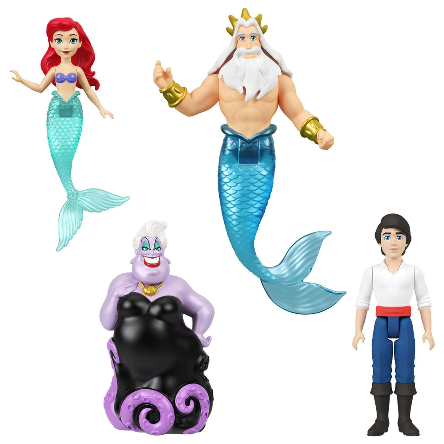 Disney The Little Mermaid balení 4 figurek fotografii produktu