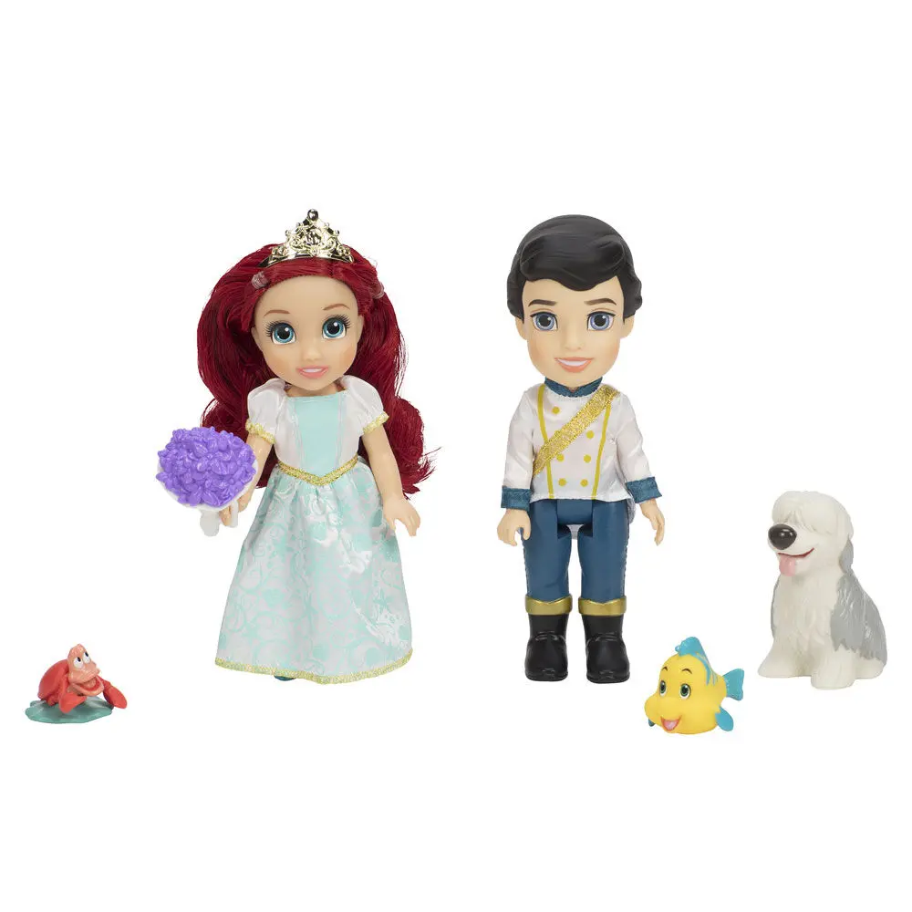 Disney Malá mořská víla Ariel + Eric panenky 15 cm fotografii produktu