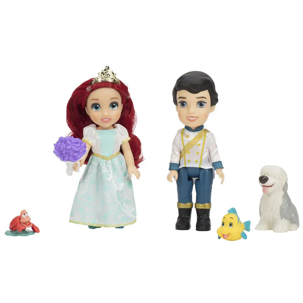 Disney Malá mořská víla Ariel + Eric panenky 15 cm fotografii produktu