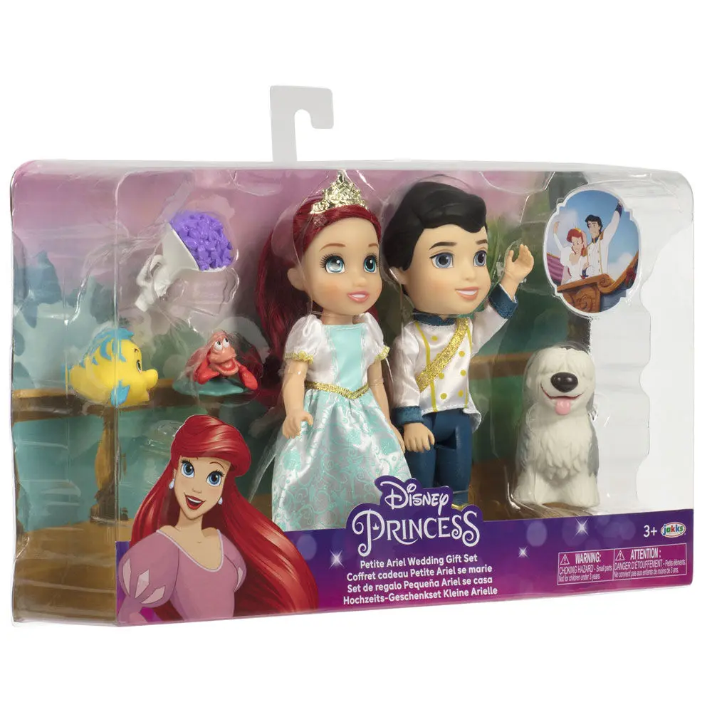 Disney Malá mořská víla Ariel + Eric panenky 15 cm fotografii produktu