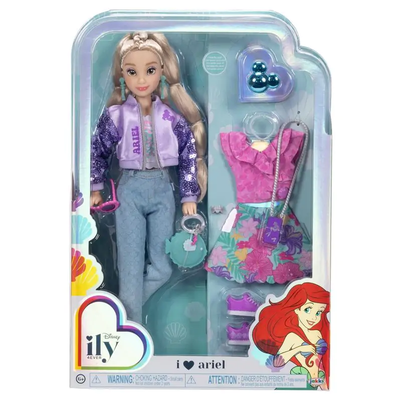 Disney The Little Mermaid Ariel ily 4Ever módní panenka 28 cm fotografii produktu