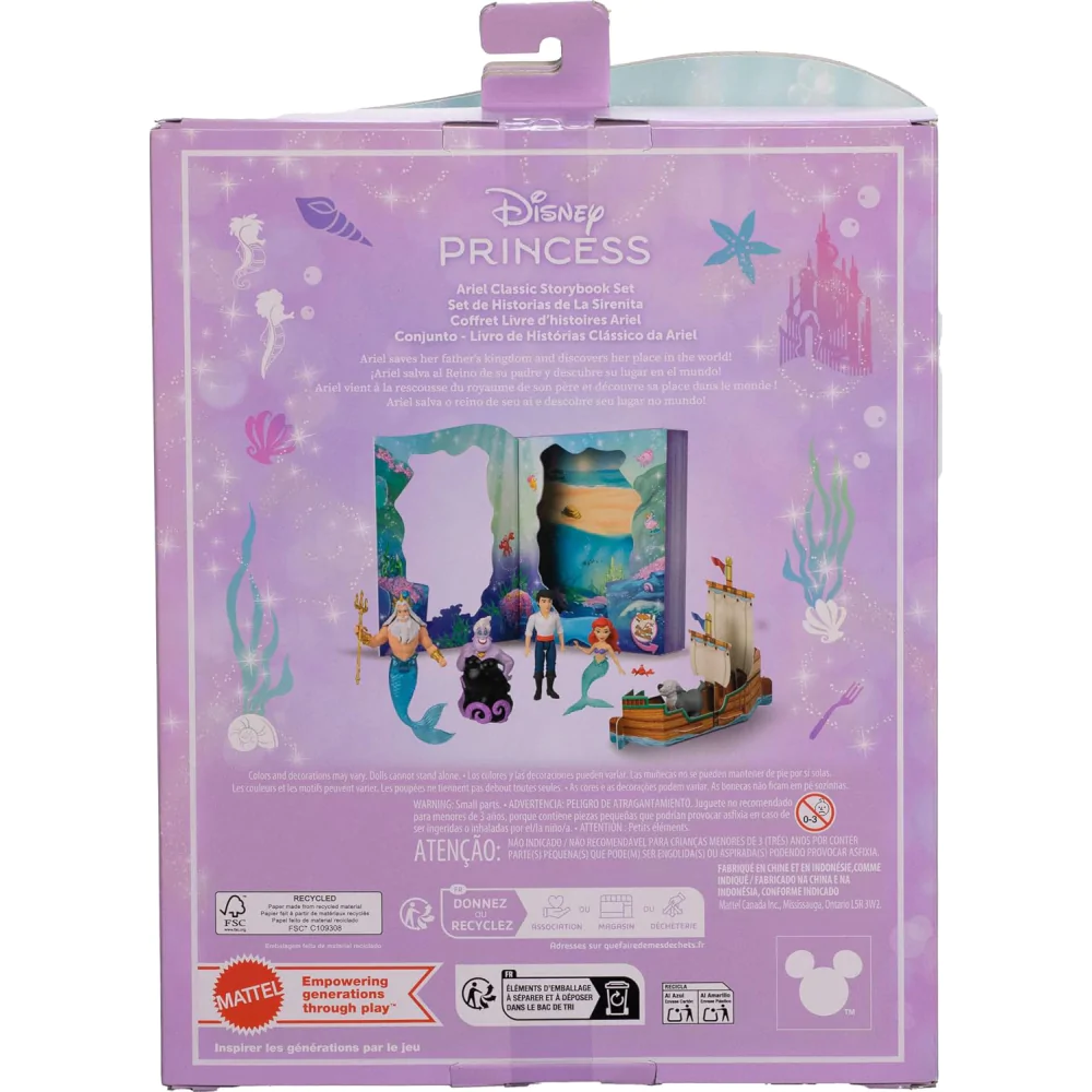 Disney The Little Mermaid Klasická sada pohádek fotografii produktu