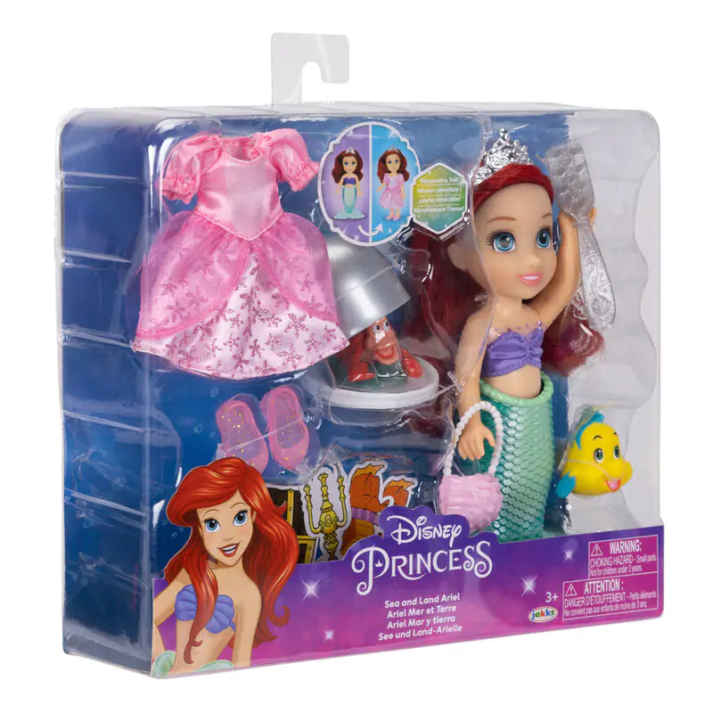 Disney The Little Mermaid Land and Sea Ariel panenka 15 cm fotografii produktu