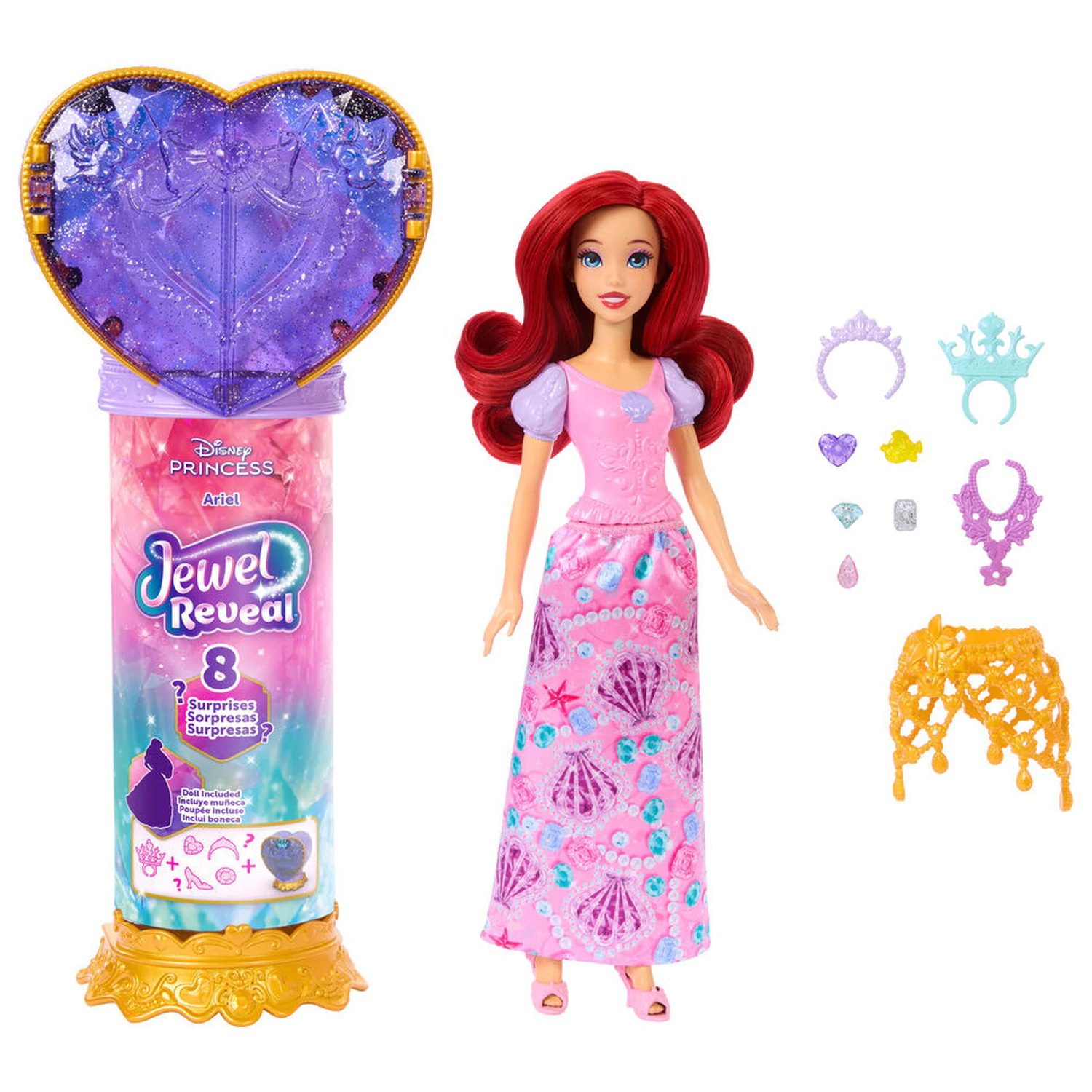 Disney The Little Mermaid Reveal panenka Ariel fotografii produktu