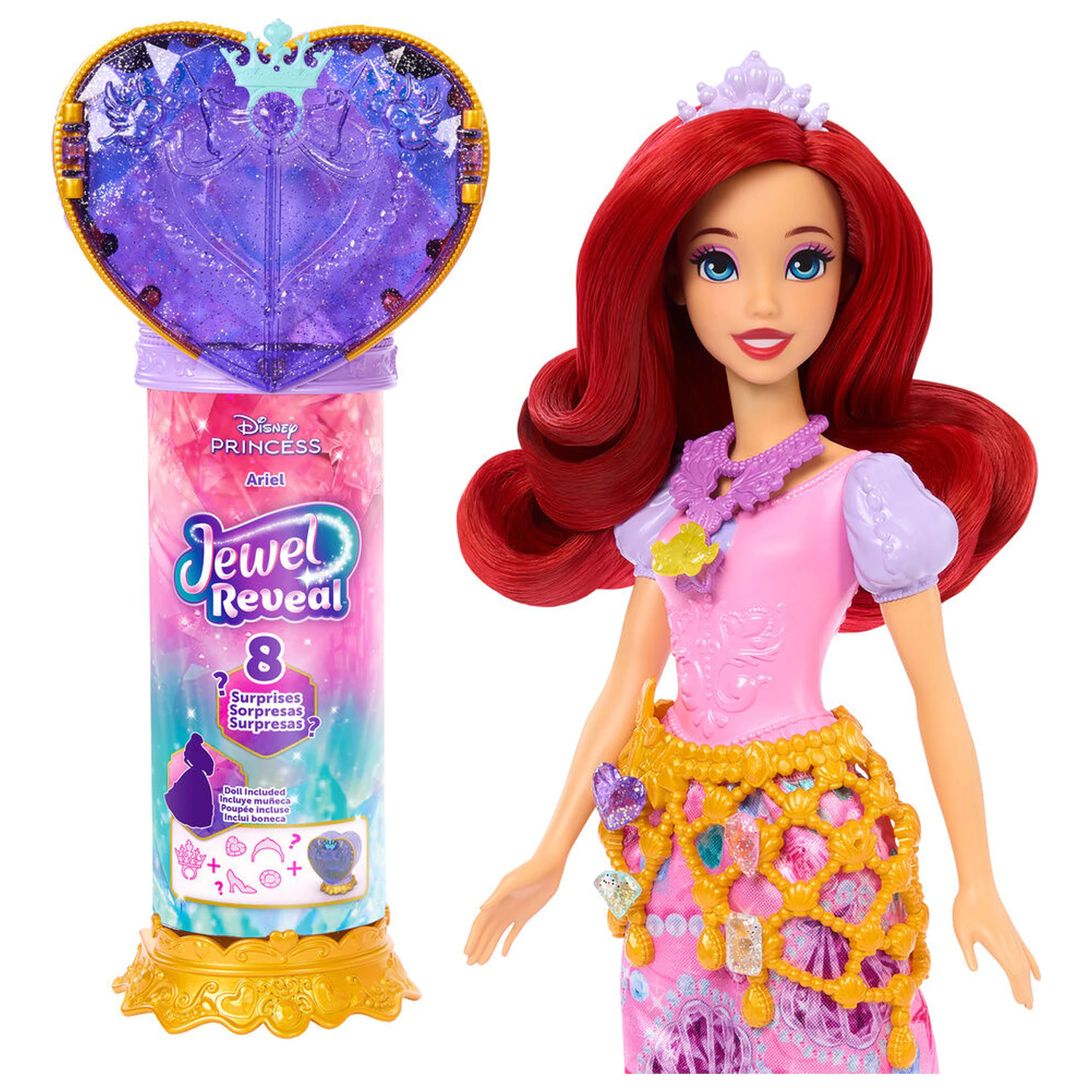Disney The Little Mermaid Reveal panenka Ariel fotografii produktu