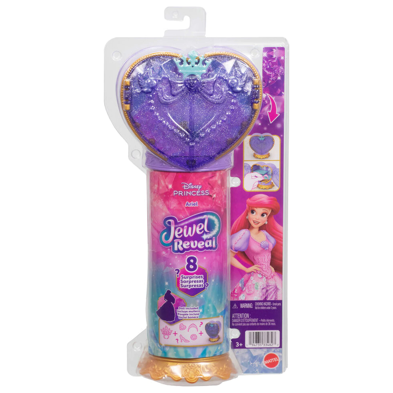 Disney The Little Mermaid Reveal panenka Ariel fotografii produktu