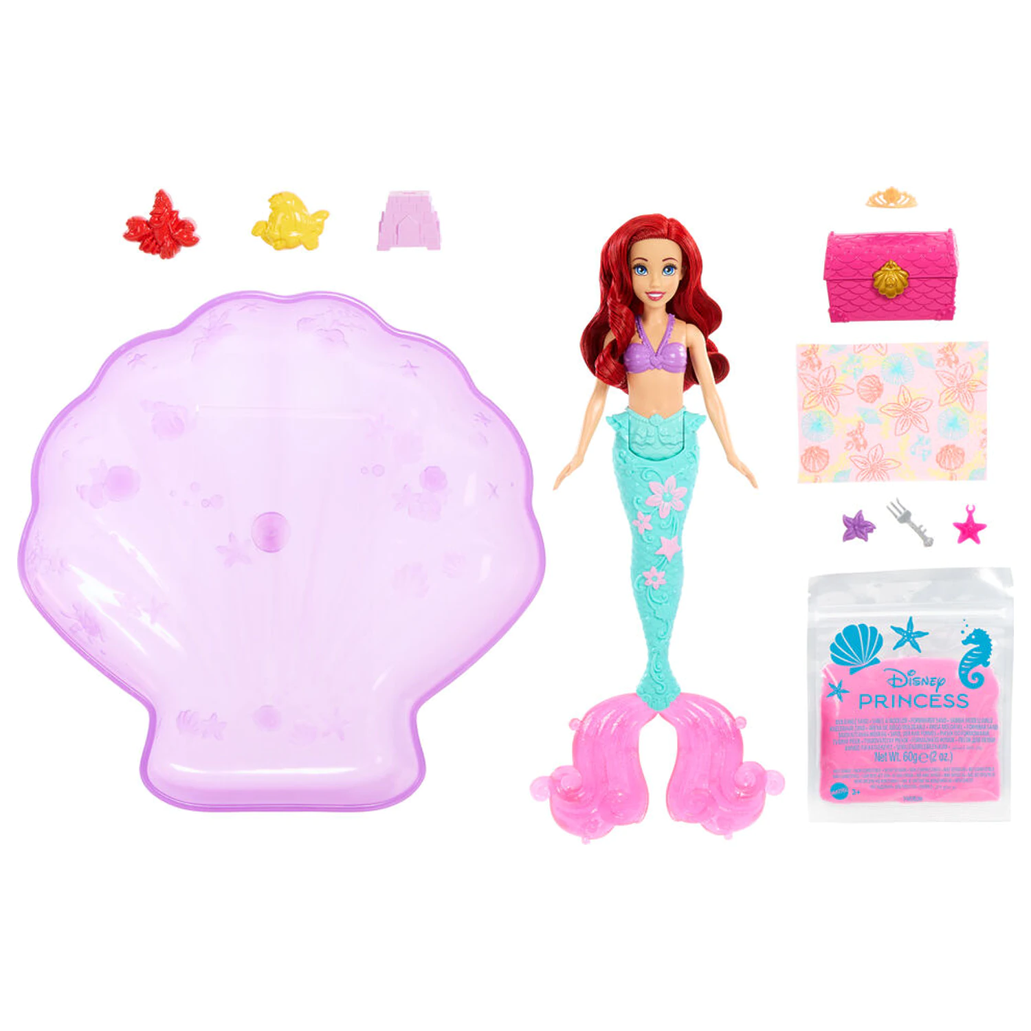 Disney The Little Mermaid Panenka Ariel do vody a písku fotografii produktu