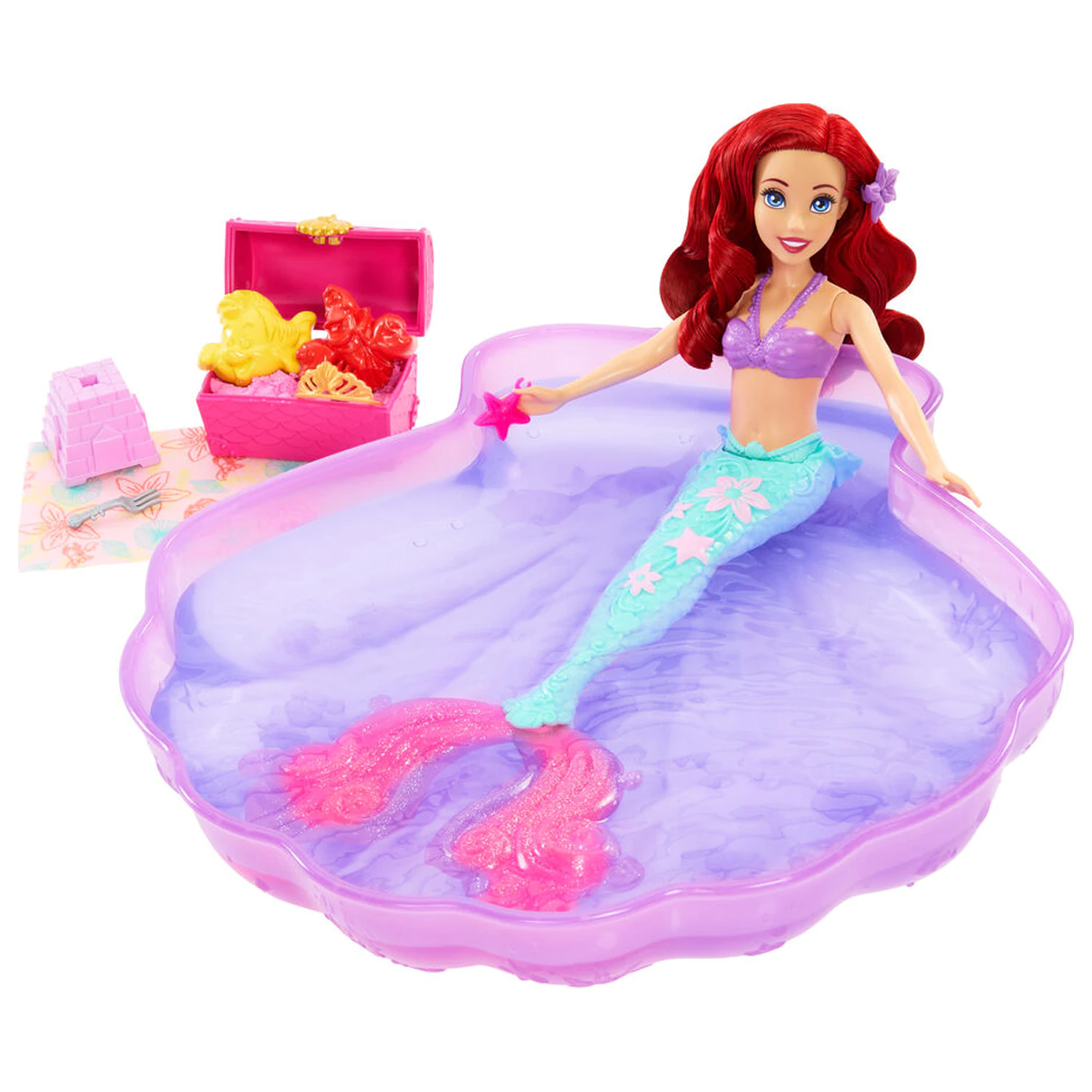Disney The Little Mermaid Panenka Ariel do vody a písku fotografii produktu