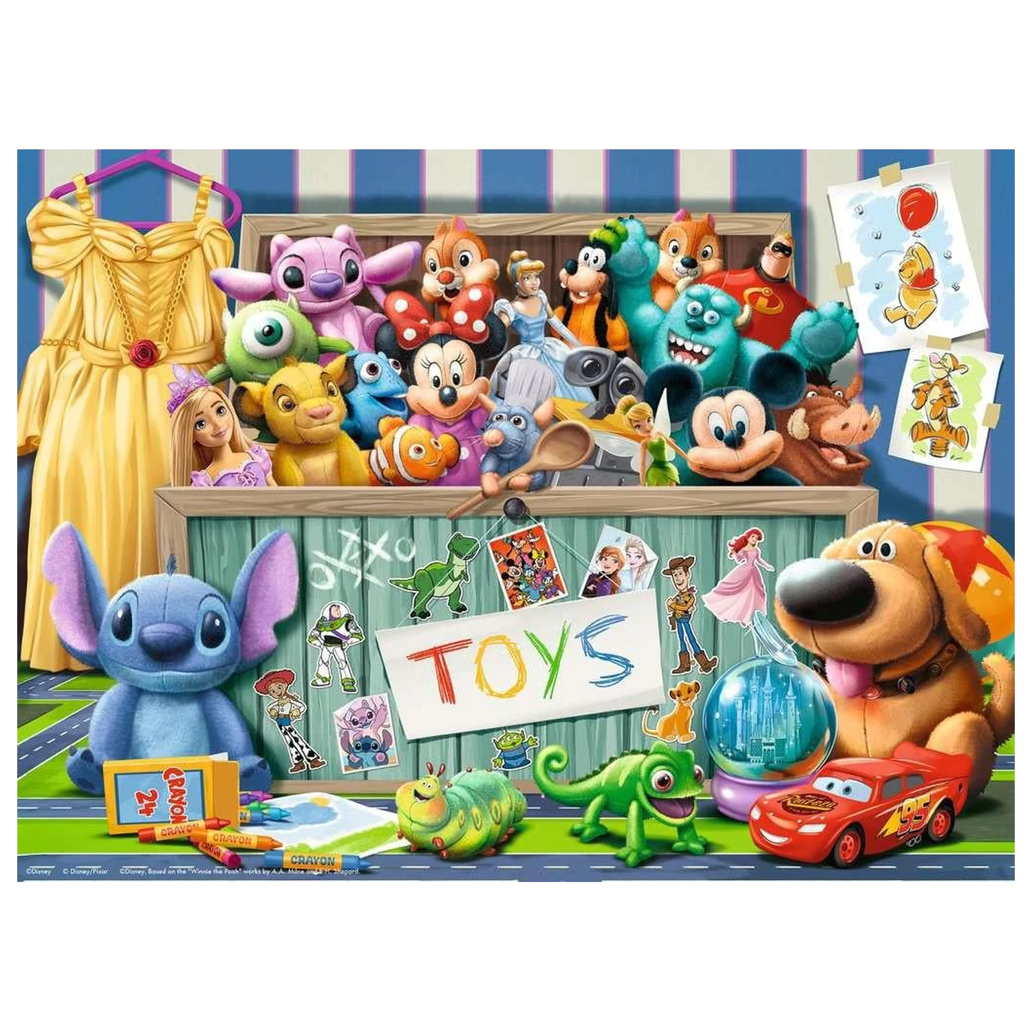 Disney The Magic Toy Box Puzzle 100 ks fotografii produktu