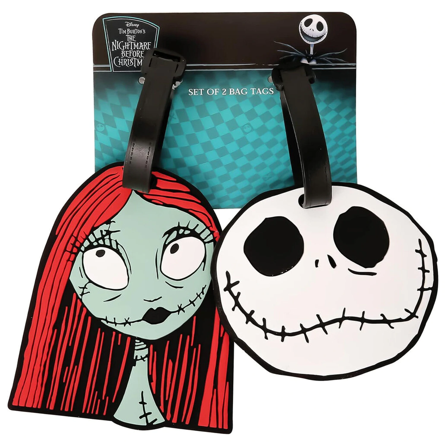 Disney The Nightmare Before Christmas sada 2 visaček na zavazadla fotografii produktu