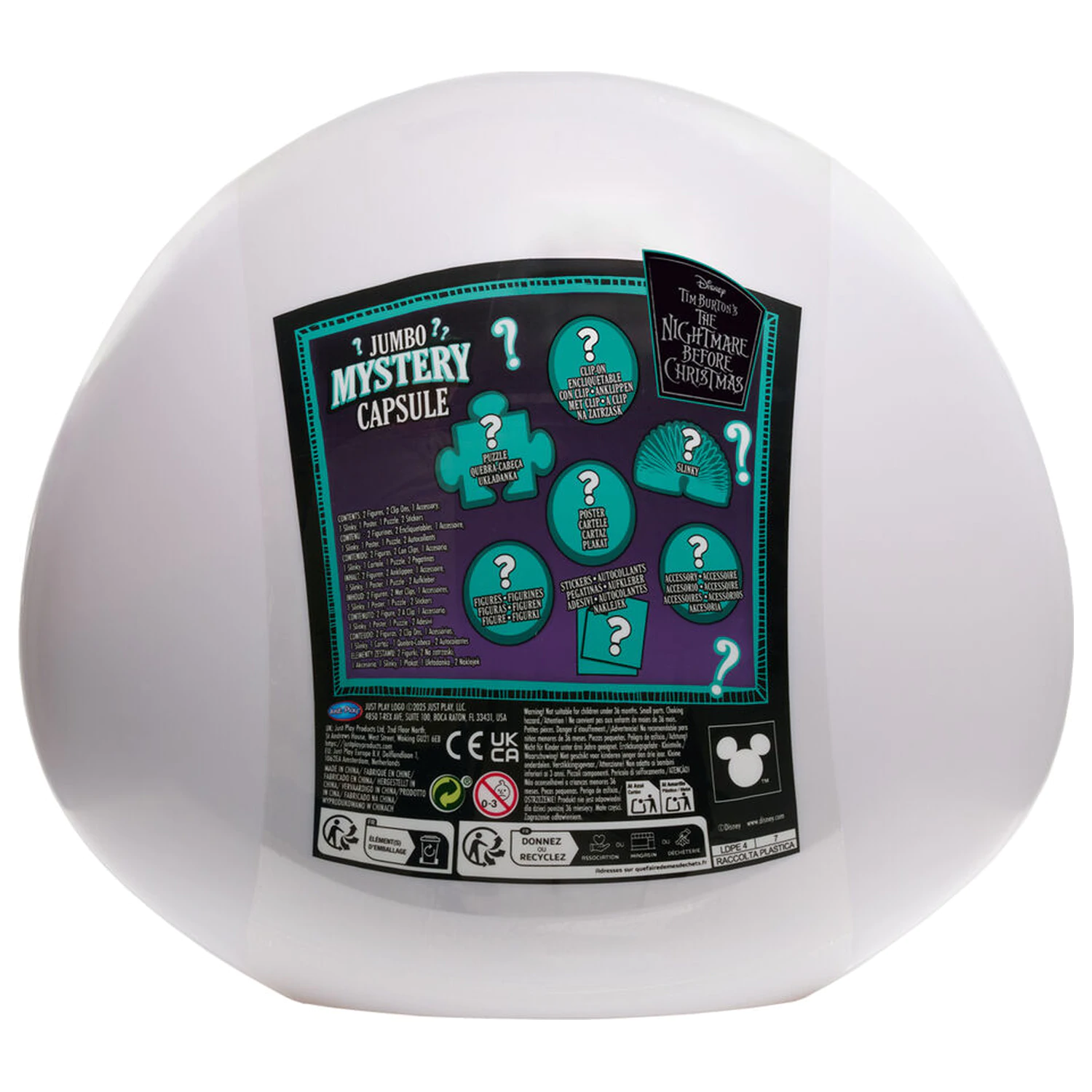 Disney The Nightmare Before Christmas Jack Jumbo Mystery box fotografii produktu