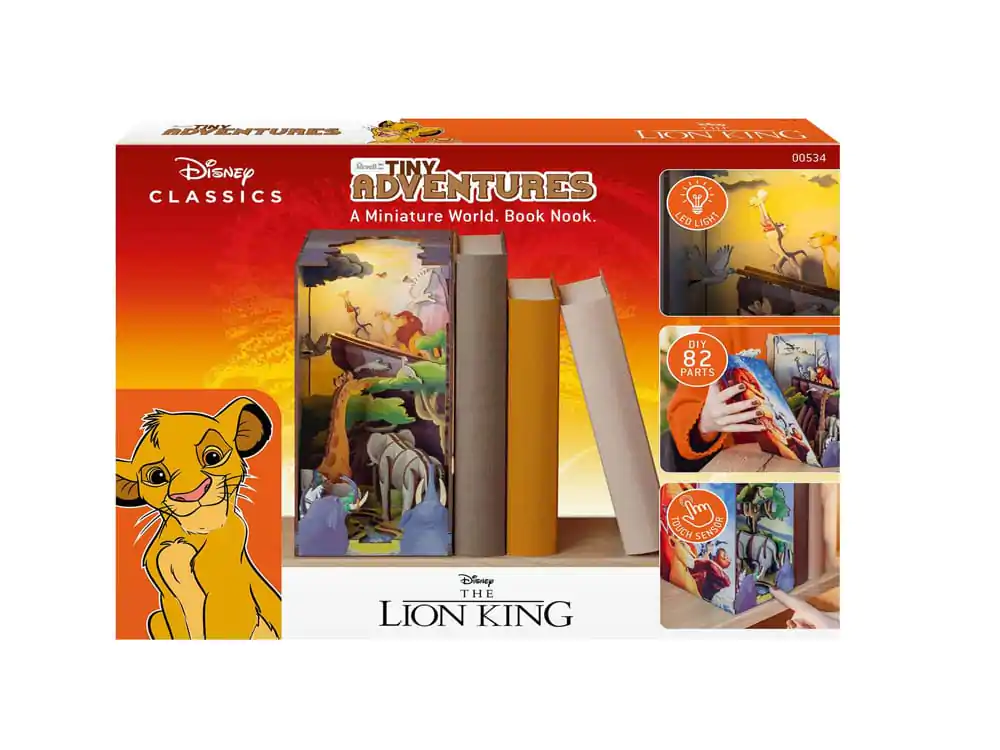 Disney Tiny Adventures Book Nook Mini Diorama The Lion King 23 cm fotografii produktu