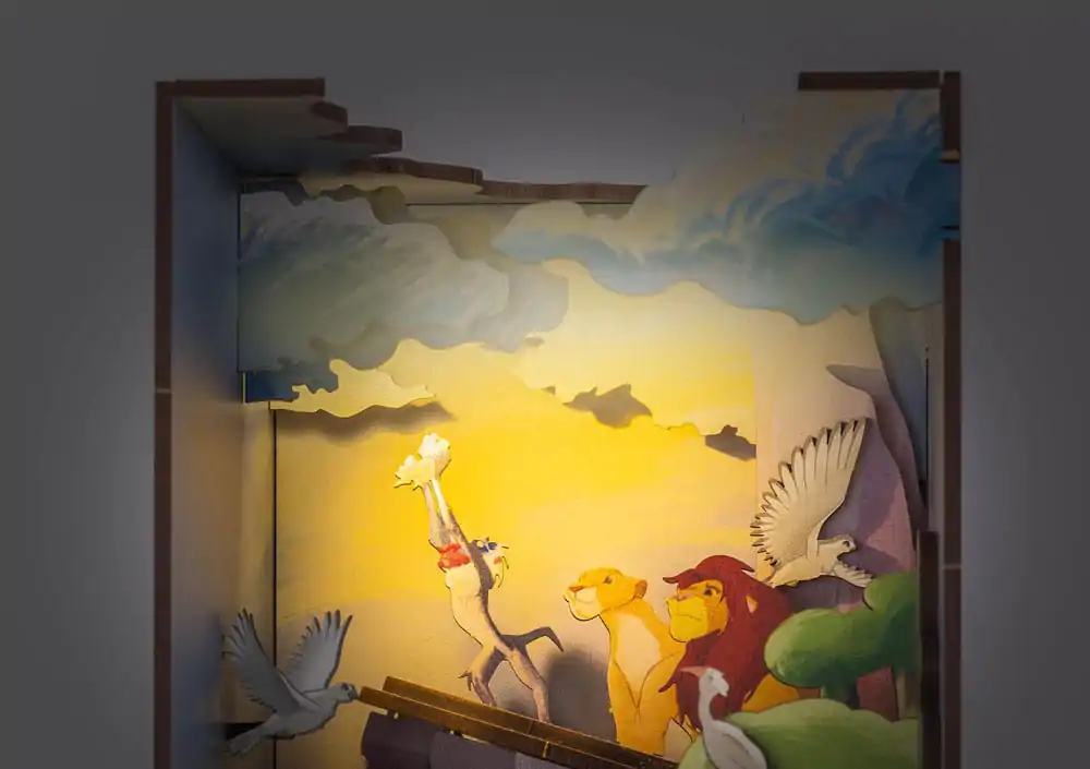 Disney Tiny Adventures Book Nook Mini Diorama The Lion King 23 cm fotografii produktu