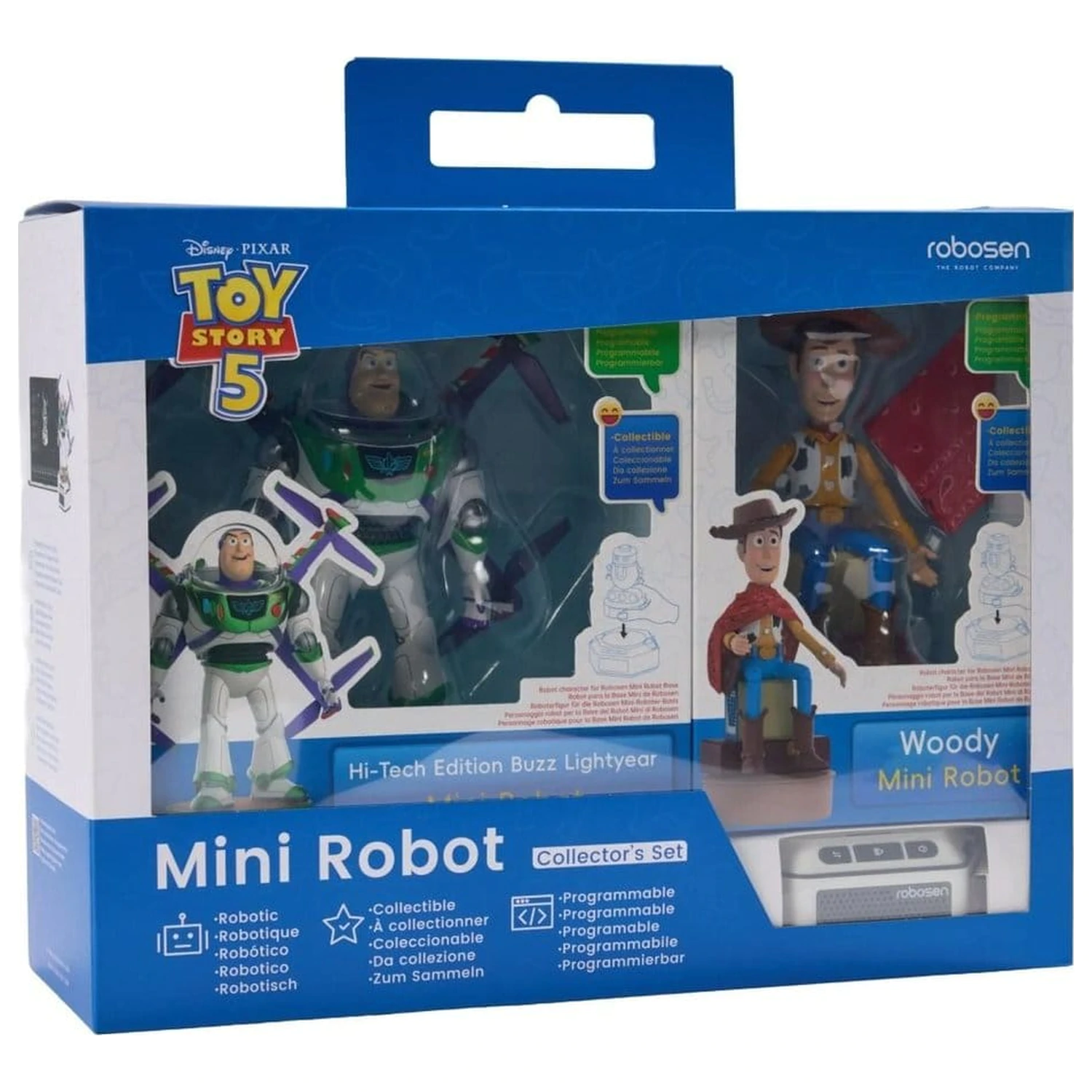 Disney Interactive Robotická hračka Toy Story 5 Set - Buzz Lightyear & Woody (Hi-Tech Edition) *English Version* fotografii produktu