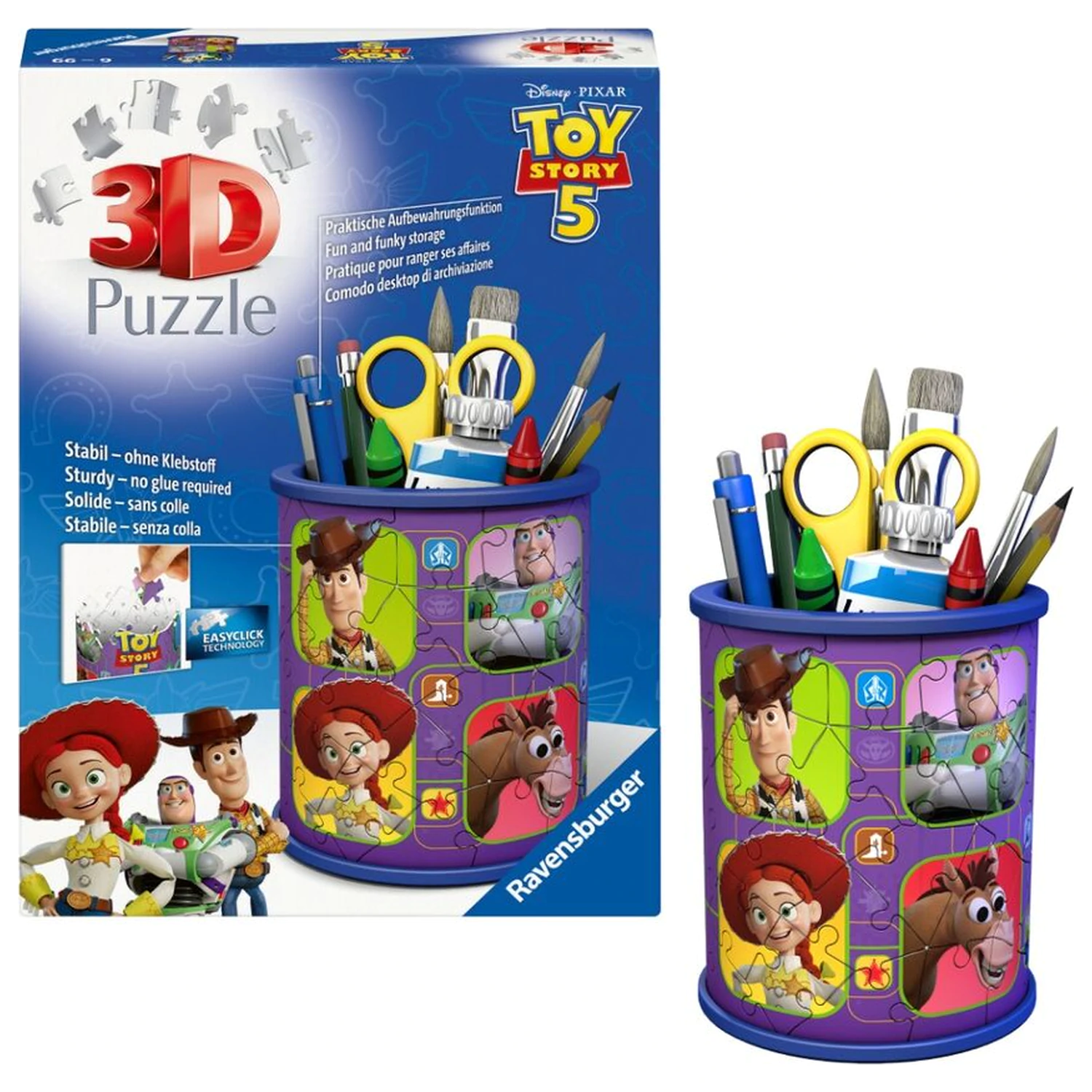 Disney Toy Story 3D puzzle držák na tužky 54 ks fotografii produktu